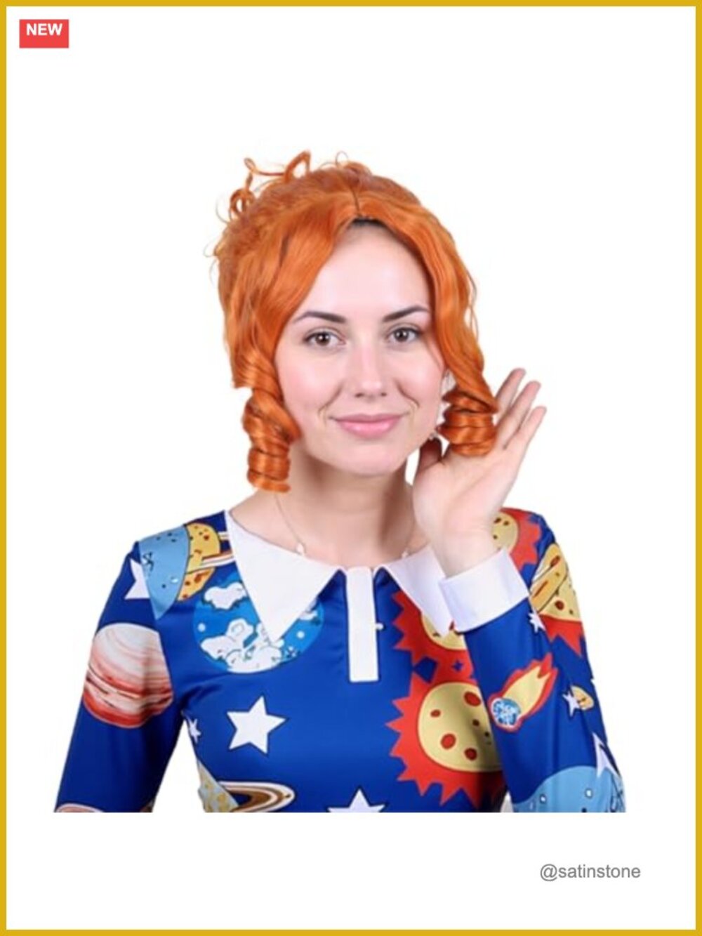 Heat Resistant Synthetic Cosplay Wig Halloween Costume